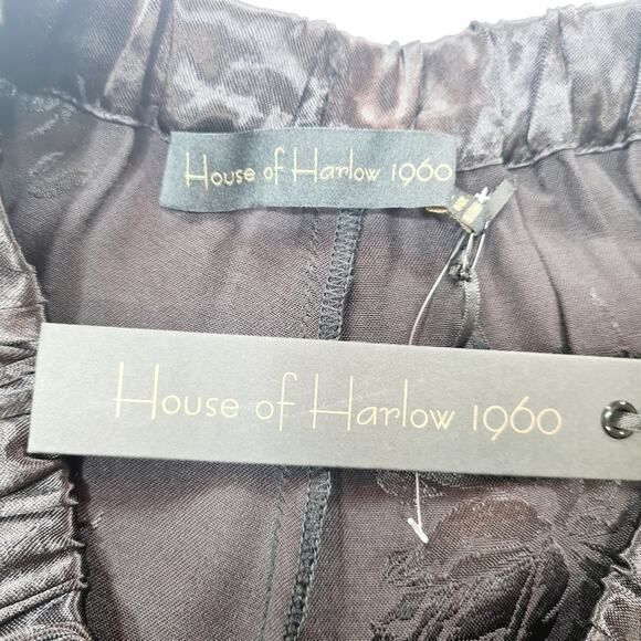 House of Harlow 1960 x REVOLVE Bonheur Pant in Black Medium - Picture 6 of 9